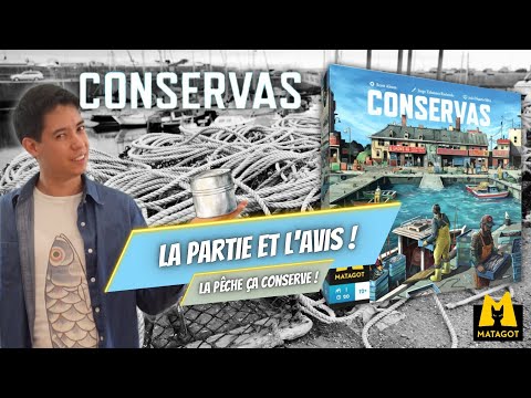 vidéo jeu de société Conservas