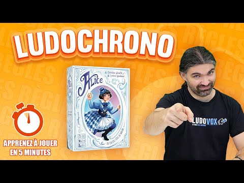vidéo jeu de societe Alice de l'autre cote du mirroir