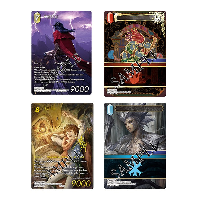 tcg final fantasy Gunslinger of The Abyss FR cartes