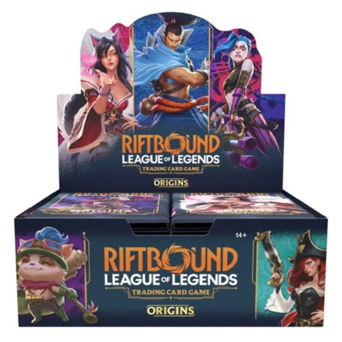 tcg riftbound league of legends origins display 24 boosters en