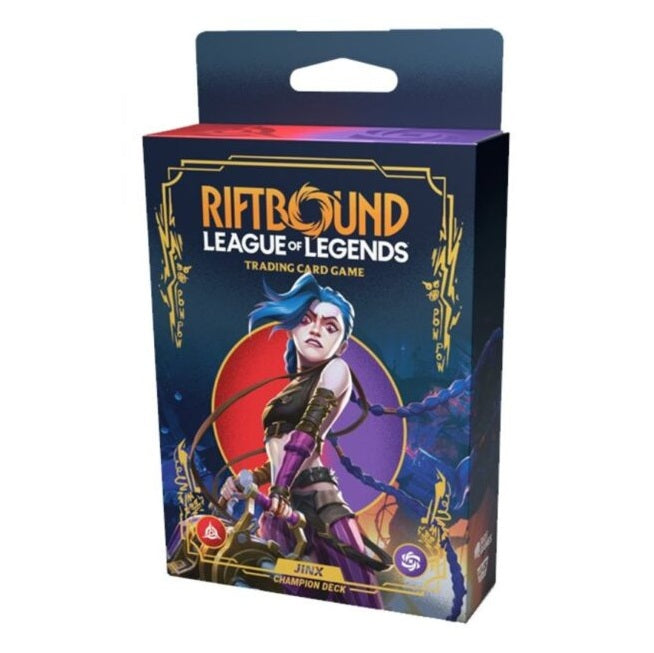 tcg riftbound league of legends origins display deck jinx en
