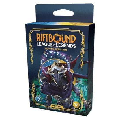 tcg riftbound league of legends origins display deck viktor en